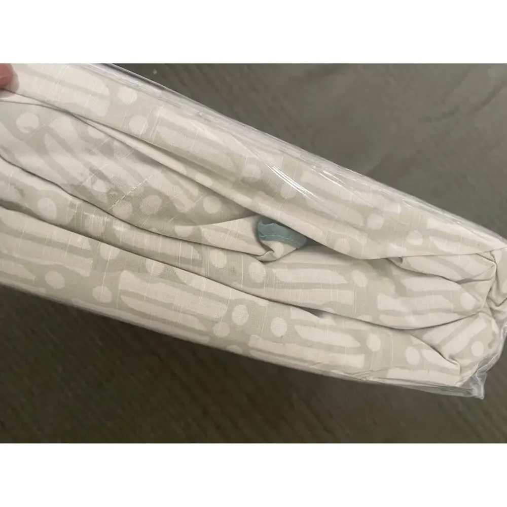 West Elm Batik Scallop Edge Curtain Set of 2